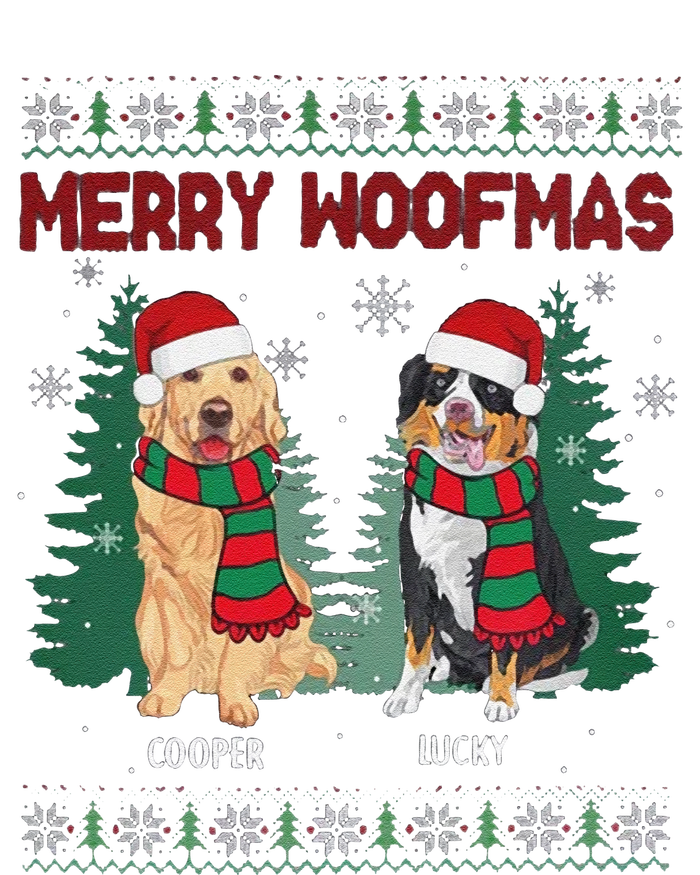 Christmas Dog Merry Woofmas Tall Long Sleeve T-Shirt