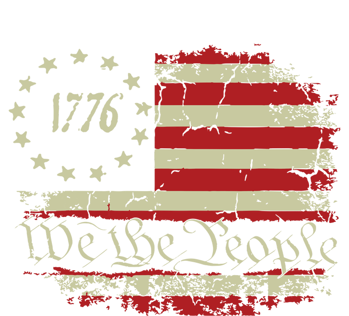 4th Of July Shirts We The People 1776 Usa Flag High Crown Mesh Back Trucker Hat