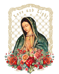 Guadalupe Love And Light Virgen De Guadalupe Gifts Ladies Long Sleeve Shirt