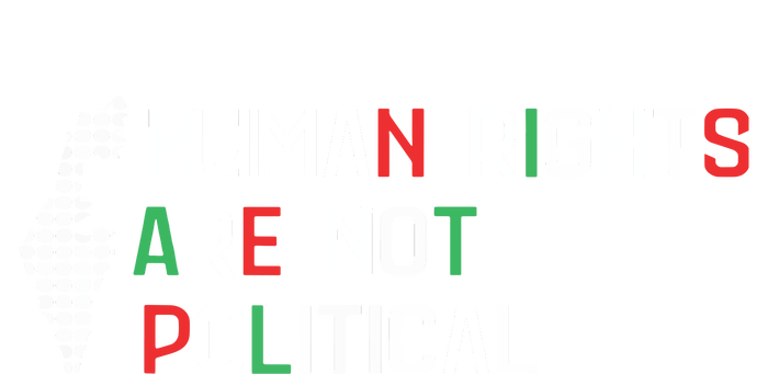 Human Rights Are Not Political Support Palestine Pom Pom 12in Knit Beanie