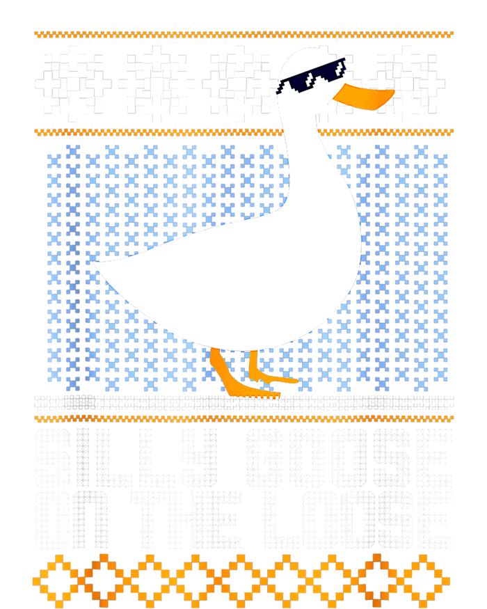 Silly Goose On The Loose Stupid And Silly Goose Flexfit Unipanel Trucker Cap