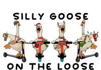 Cute Funny Santa Duck Silly Goose On The Loose Christmas T-Shirt