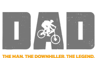 Downhill Dad And Downhill Mountain Biking For Downhill Premium Hoodie