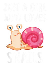 Just A Girl Who Loves Snails Cute Snail Girl Bumper Sticker