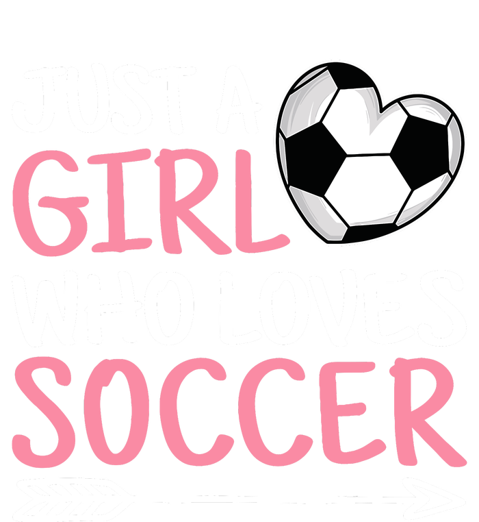 Just A Girl Who Loves Soccer Cute Soccer Lover Women's V-Neck T-Shirt