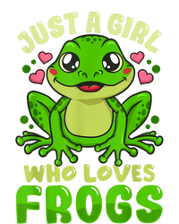 Frog Just A Girl Who Loves Frogs Funny Frog Lover Gift PosiCharge Competitor Tank