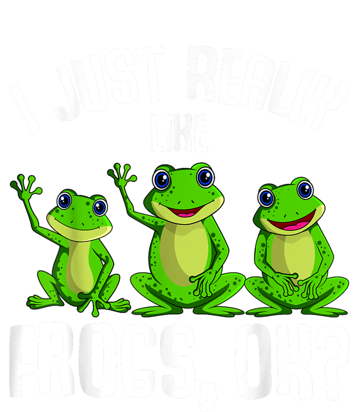 I Just Really Like Frogs Bumper Sticker