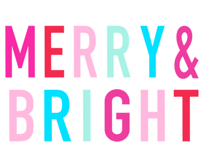 Merry And Bright Christmas Cute Gift Hoodie