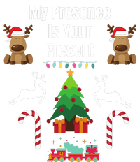 Funny Merry Christmas Sarcastic My Presence Is Your Present Funny Sarcastic Xmas T-Shirt