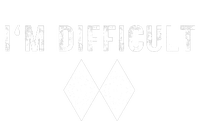 IM Difficult Skiing Skier Snowboard Double Black Diamonds Tall T-Shirt