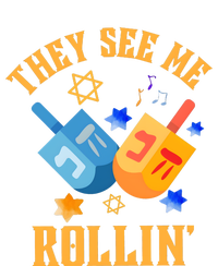 They See Me Rollin Hanukkah Jewish Kids Sweatshirt