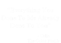 Everything You Done To Me Celie Purple Color Movie Quotes Button