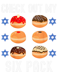 Check Out My Six Pack Donut Abs Hanukkah Chanukah Toddler Fine Jersey T-Shirt