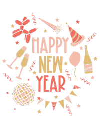 Happy New Year NYE Party 2024 Funny New Years Eve Confetti  Bumper Sticker