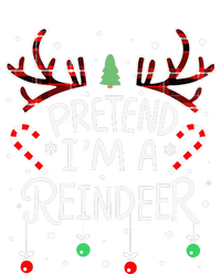 Pretend im a Reindeer  Easy Christmas Costume Women's Strappy Tank