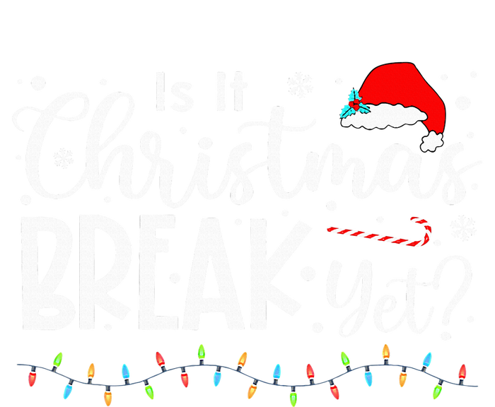 It Christmas Break Yet Christmas Funny Xmas Lights Zip Tote Bag