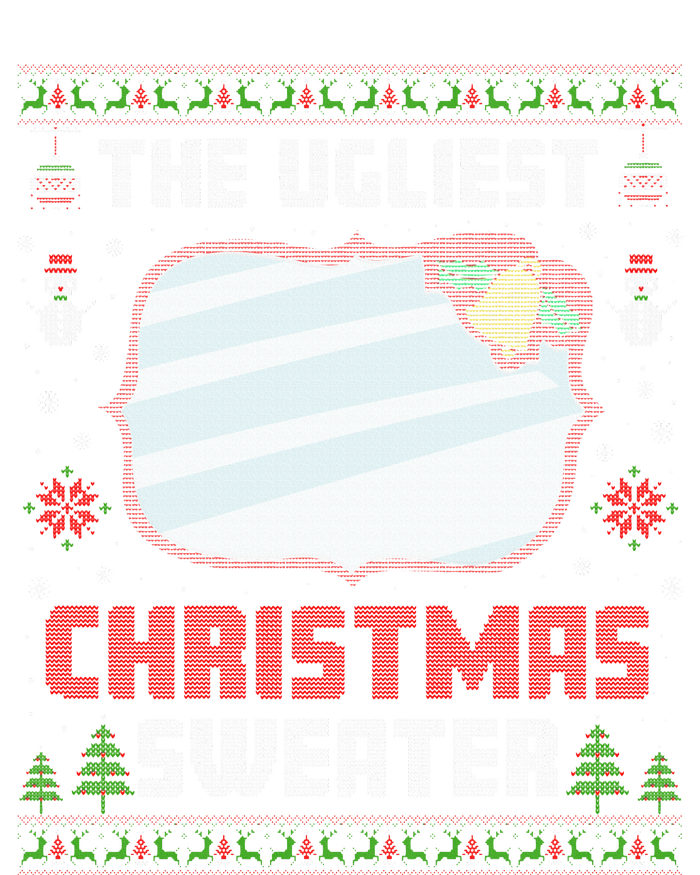 The Ugliest Ugly Christmas Sweater With Mirror Funny Xmas Sweatshirt