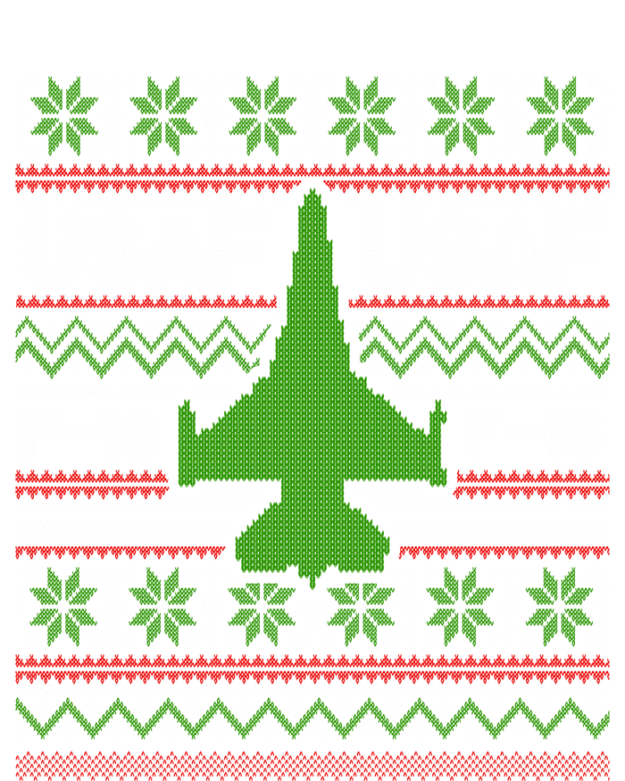 F16 Usaf Ugly Christmas Sweater Funny Gift Fighter Pilot Stripe Pom Pom Beanie