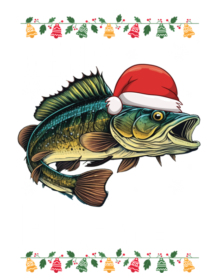 Fishing Christmas Merry Fishmas Sweater Santa Claus Fishers Cute Gift Toddler Sweatshirt