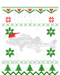 Fishing Santa Fishing Pajamas Ugly Christmas Merry Fishmas Cute Gift Ladies Long Sleeve Shirt