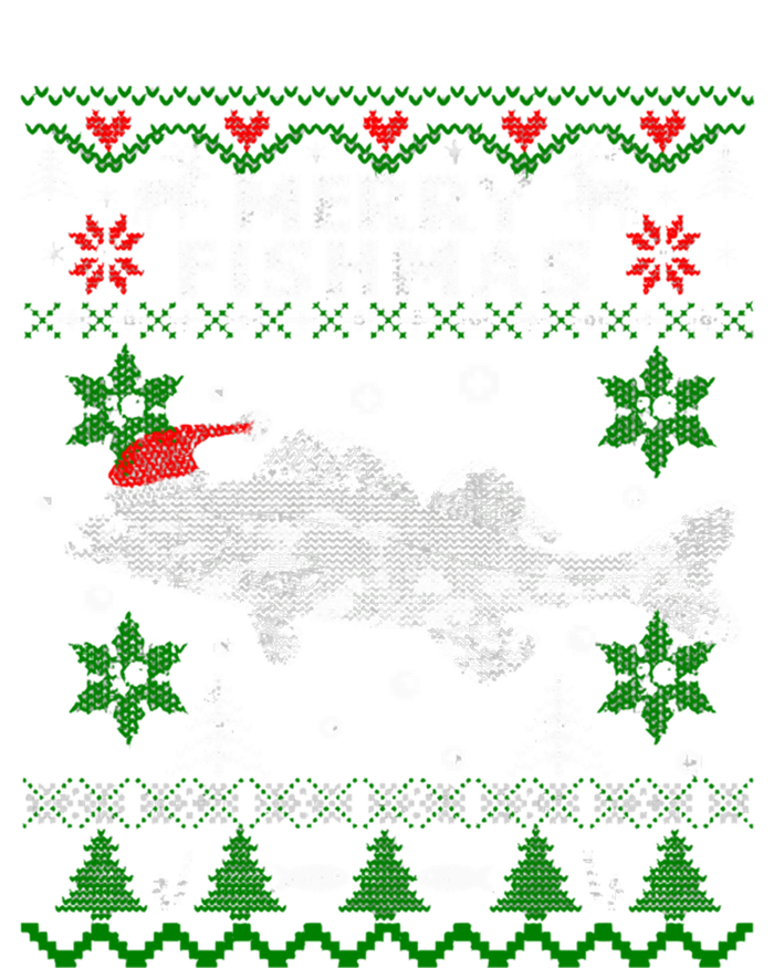 Fishing Santa Fishing Pajamas Ugly Christmas Merry Fishmas Cute Gift Ladies Long Sleeve Shirt