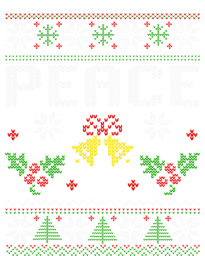 Peace I Come In Peace Couple Matching Ugly Christmas Sweater T-Shirt