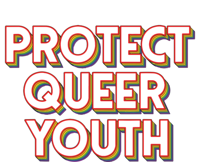 Vintage Protect Queer Rainbow Lgbt Rights Pride Hoodie