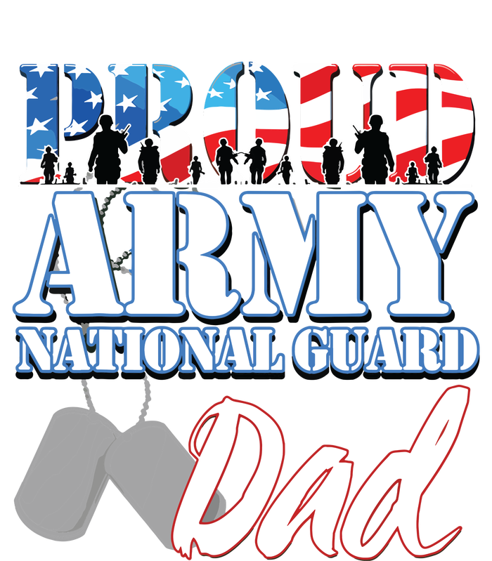 Proud Army National Guard Dad Fathers Day Legacy Cool Fit Booney Bucket Hat