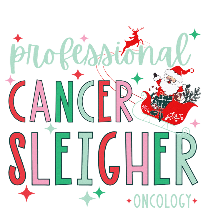 Oncology Nurse Christmas Professional Cancer Sleigher Tank Top