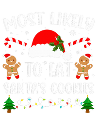 Most Likely To Eat Santa's Cookies Christmas Matching Family T-Shirt