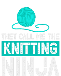 They Call Me the Knitting Ninja Funny Mom Grandma  T-Shirt