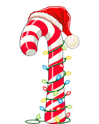 Christmas Candy Cane Santa Hat Xmas Light Coaster