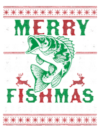 Funny Fish Sweater Fishing Santa Pajama Fisher Merry Fishmas Cool Gift 16 in Basic Backpack