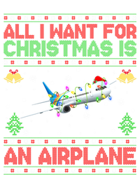 Funny Ugly Sweater All I Want For Christmas Is A Airplane Gift T-Shirt