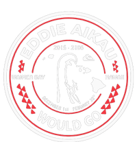 Eddie Aikau Hawaii Would Go Women's Tri-Blend 3/4-Sleeve Raglan Shirt