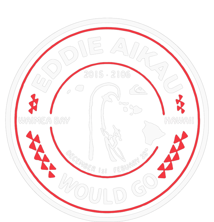 Eddie Aikau Hawaii Would Go Women's Tri-Blend 3/4-Sleeve Raglan Shirt