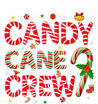 Candy Cane Crew Funny Christmas Candy Lover Xmas Pajamas Women's Flannel Pajama Set