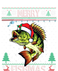 Merry Fishmas Bass Fish Fishing Christmas Ugly Sweater Xmas Gift T-Shirt