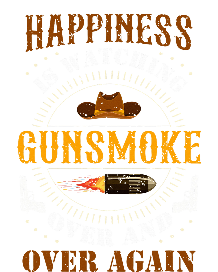 Happiness Is Watching Gunsmoke Over And Over Again Cowboys T-Shirt