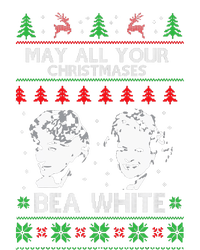 May All Your Christmases Bea White Funny Holiday Festive Tie-Dye T-Shirt