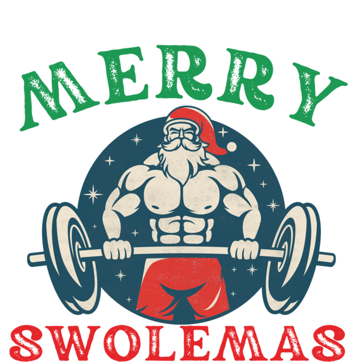 Merry Swolemas Funny Bodybuilding Santa Christmas Lift Gym Gift Mesh Reversible Basketball Jersey Tank