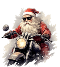 Motorcycling Santa Claus Christmas Is Coming Gift Women's V-Neck T-Shirt