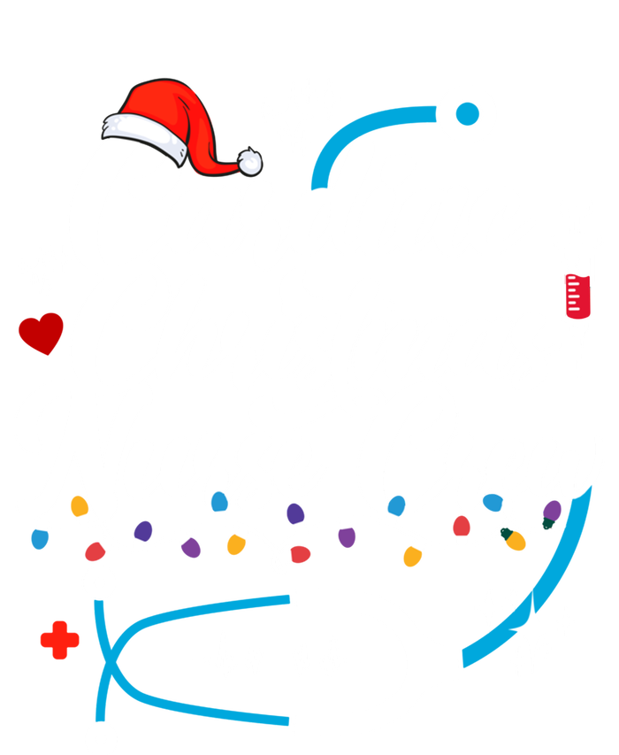 Cardiac Christmas Nurse Crew Holiday Season Short Acrylic Beanie