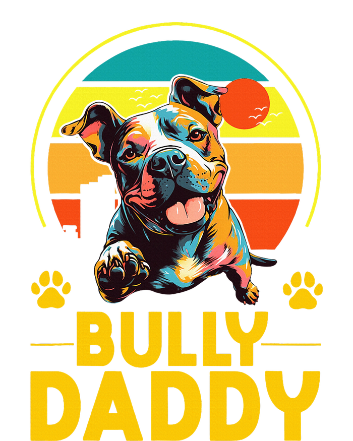 American Bully Daddy Proud Canine Dog Father T-Shirt