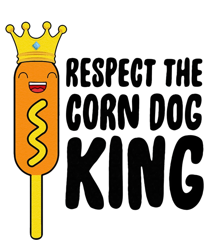 Respect Corn Dog King Funny Women’s Perfect Tri Rocker Tank