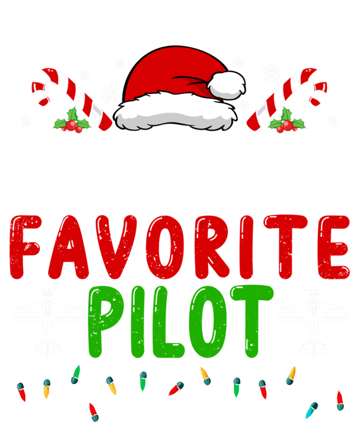 SantaS Favorite Airplane Pilot Family Matching Christmas Gift Women's T-Shirt