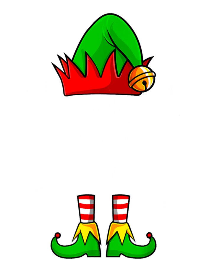 The Pilot Elf Group Matching Family Christmas Funny Airplane Gift Kids Sweatshirt