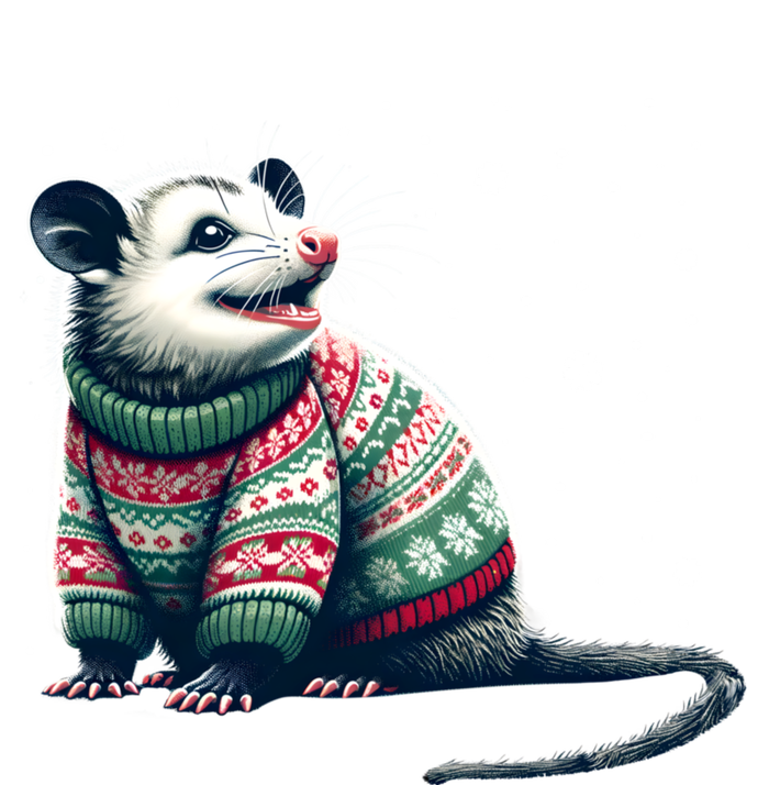 Possum Ugly Christmas Sweater Opposum Lover Rodent Owner T-Shirt