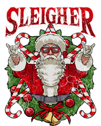 Christmas Sleigher Santa Rock Xmas Rocker Gift Women's V-Neck T-Shirt