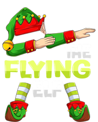 Dabbing Elf Christmas Pilote Pilotes Airplane The Flying Elf Gift Valucap Bio-Washed Visor